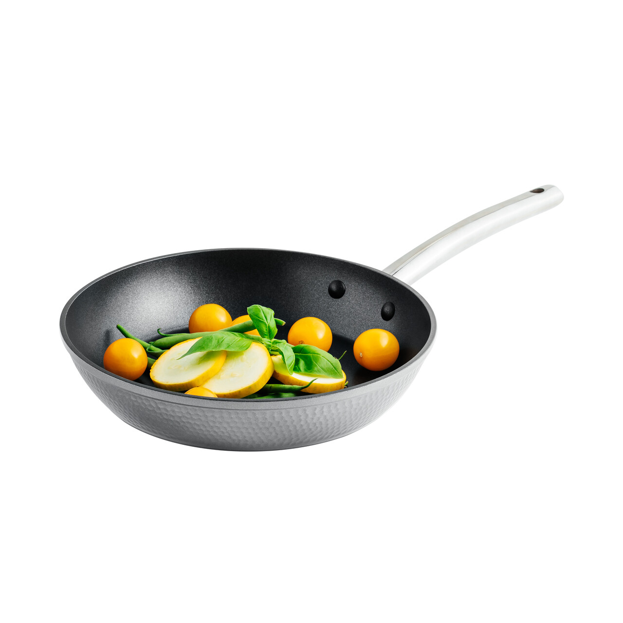 Tigaie Bubble, Ambition, 20 cm, aluminiu, gri - imagine 6